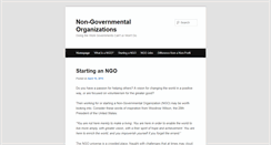 Desktop Screenshot of ngos.org